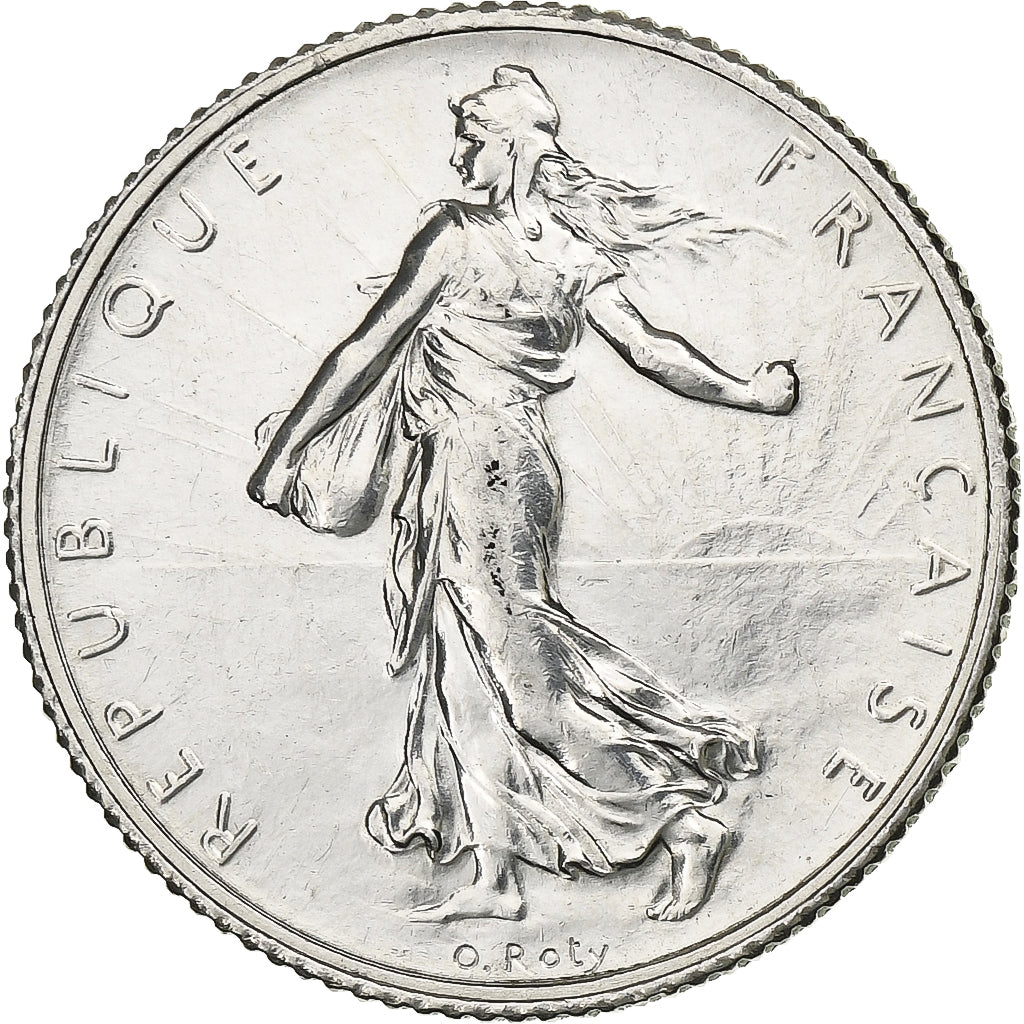 Francia, Franc, Semeuse, 1919, Paris, Argento, SPL-, Gadoury:467, KM:844.1