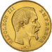 France, Napoleon III, 50 Francs, 1857, Paris, Gold, AU(55-58), Gadoury:1111