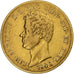 DEPARTAMENTY WŁOSKIE, SARDINIA, Carlo Alberto, 20 Lire, 1840, Genoa, Złoto