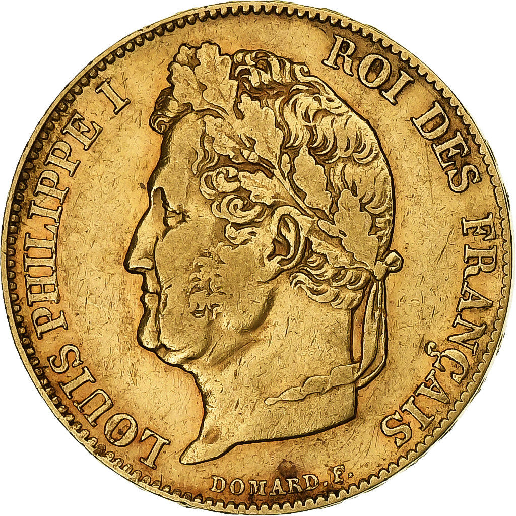 Frankreich, Louis-Philippe, 20 Francs, 1834, Paris, Gold, SS, Gadoury:1031