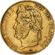 Frankreich, Louis-Philippe, 20 Francs, 1834, Paris, Gold, SS, Gadoury:1031