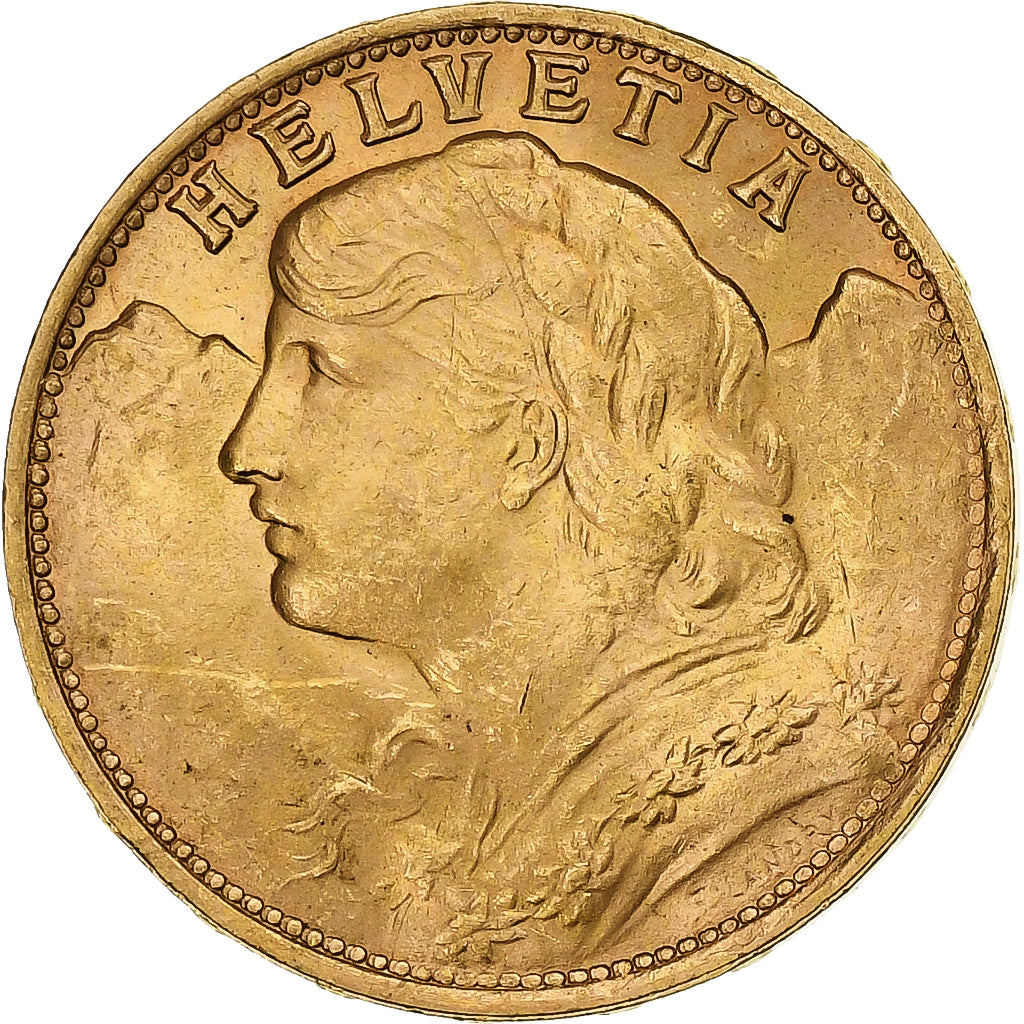 Suisse, 20 Francs, 1935, Bern, Or, SUP, KM:35.1