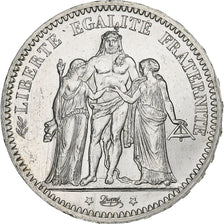 France, 5 Francs, Hercule, 1873, Paris, Silver, AU(55-58), Gadoury:745a