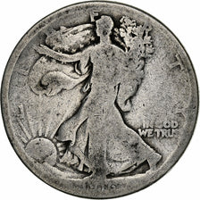 Stati Uniti, Half Dollar, Walking Liberty Half Dollar, 1916, U.S. Mint, Rare