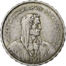 Szwajcaria, 5 Francs, 1933, Bern, Srebro, EF(40-45), KM:40