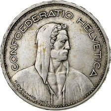 Switzerland, 5 Francs, 1932, Bern, Silver, EF(40-45), KM:40