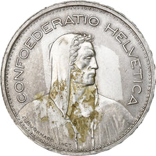 Switzerland, 5 Francs, 1954, Bern, Silver, EF(40-45), KM:40