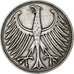 Federale Duitse Republiek, 5 Mark, 1951, Stuttgart, Zilver, ZF, KM:112.1