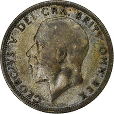 Gran Bretaña, George V, Florin, Two Shillings, 1935, Plata, BC+, KM:834