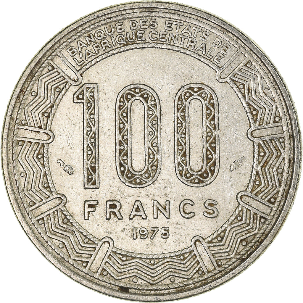 Moneta, Kamerun, 100 Francs, 1975