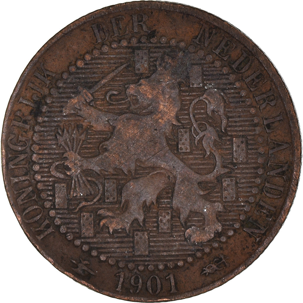 Munten, Nederland, Cent, 1901