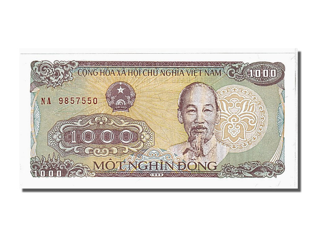 Banknote, Viet Nam, 1000 D<ox>ng, 1988, UNC(65-70)