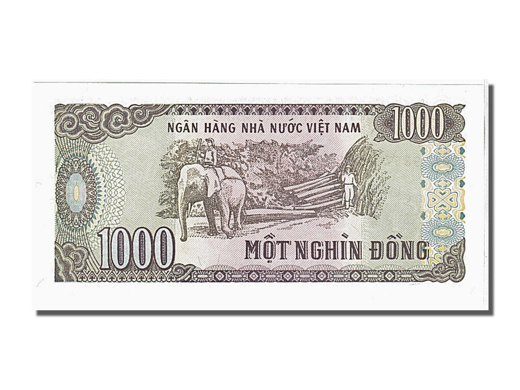 Banknote, Viet Nam, 1000 D<ox>ng, 1988, UNC(65-70)