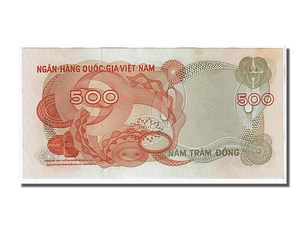 Banknote, South Viet Nam, 500 Dông, 1970, UNC(65-70)