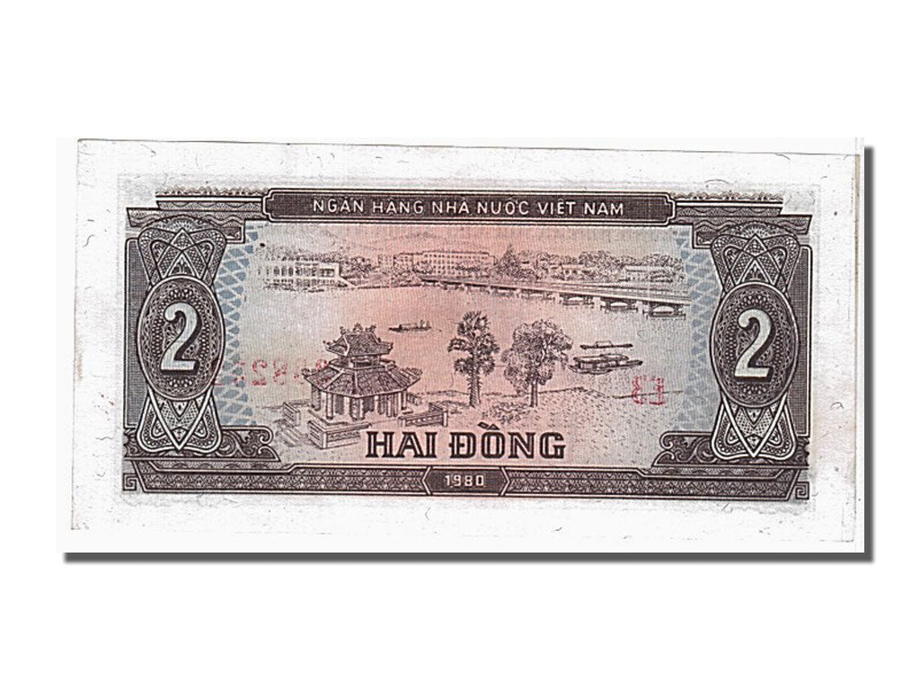 Banknote, Viet Nam, 2 D<ox>ng, 1980, UNC(65-70)