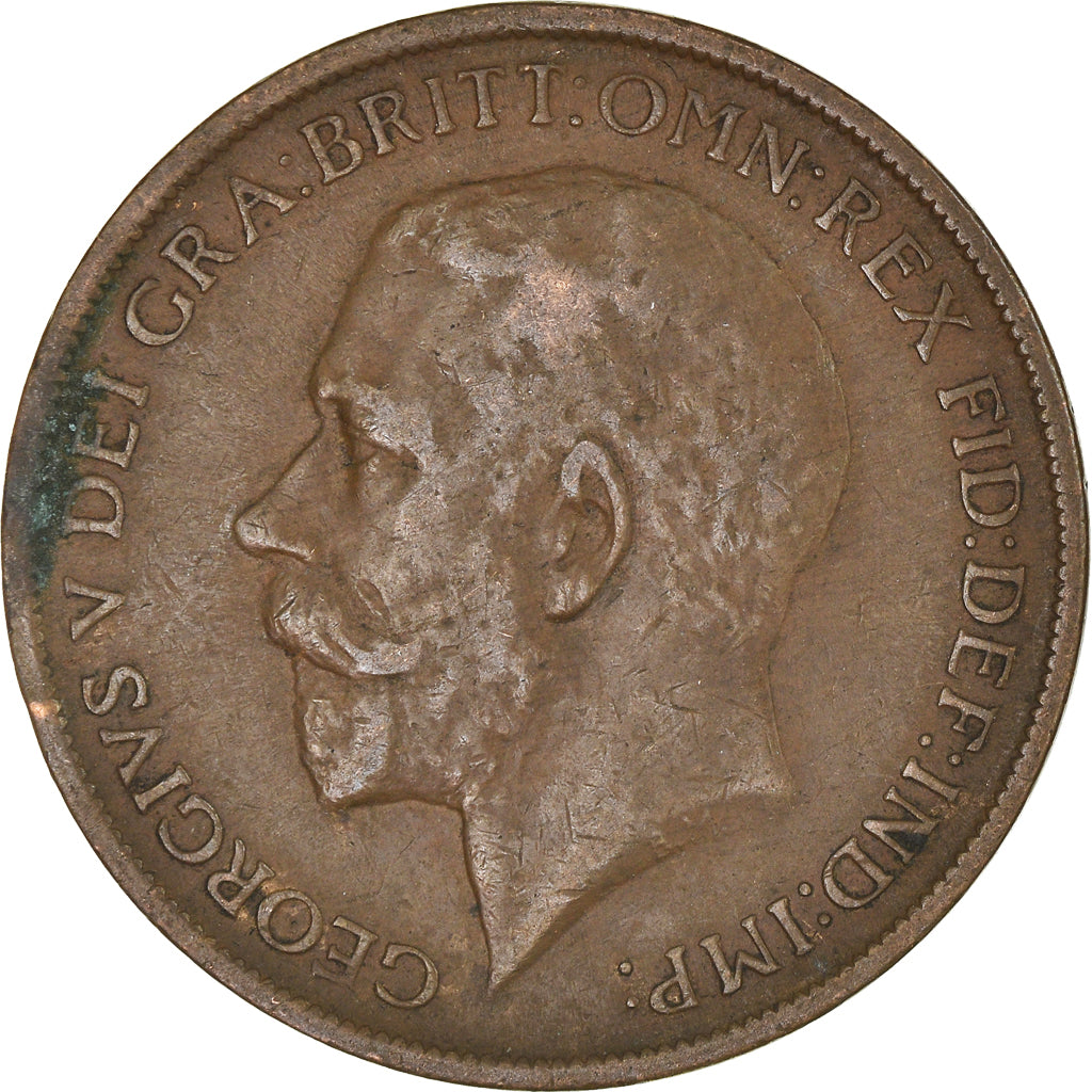 Moneta, Wielka Brytania, Penny, 1911