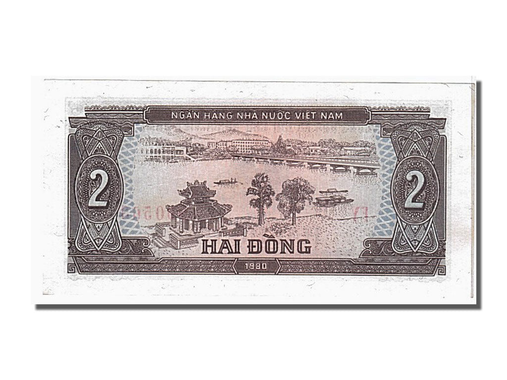 Banknote, Viet Nam, 2 D<ox>ng, 1980, UNC(65-70)