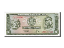Banconote, Perù, 5 Soles De Oro, 1974, 1974-08-15, FDS