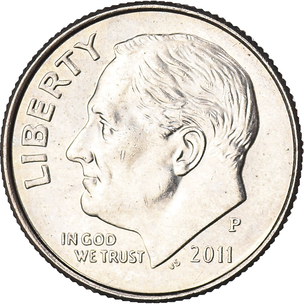 Monnaie, États-Unis, Dime, 2011