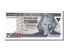 Banknote, Turkey, 250,000 Lira, 1970, UNC(65-70)