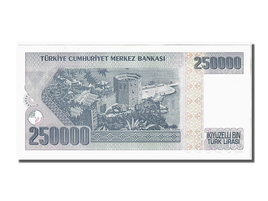 Banknote, Turkey, 250,000 Lira, 1970, UNC(65-70)