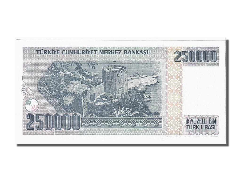 Banknote, Turkey, 250,000 Lira, 1970, UNC(65-70)
