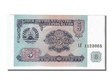 Banknote, Tajikistan, 5 Rubles, 1994, UNC(65-70)