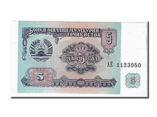Banknot, Tadżykistan, 5 Rubles, 1994, UNC(65-70)