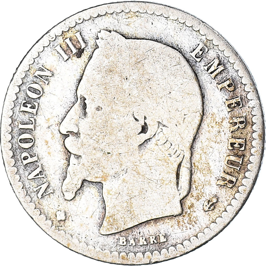 Münze, Frankreich, 50 Centimes, 1864