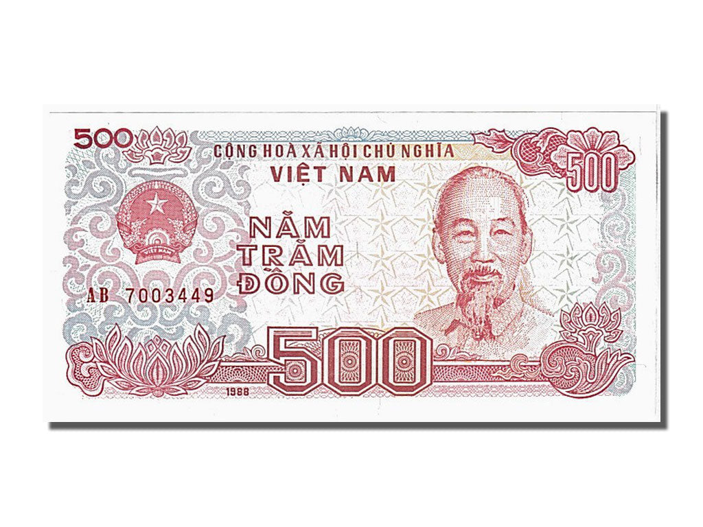 Banknote, Viet Nam, 500 Dông, 1988, UNC(65-70)