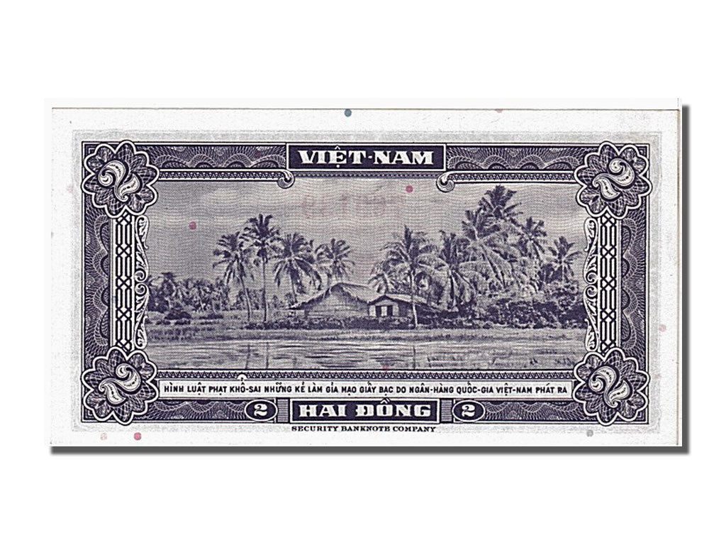 Banknote, South Viet Nam, 2 D<ox>ng, 1955, UNC(65-70)