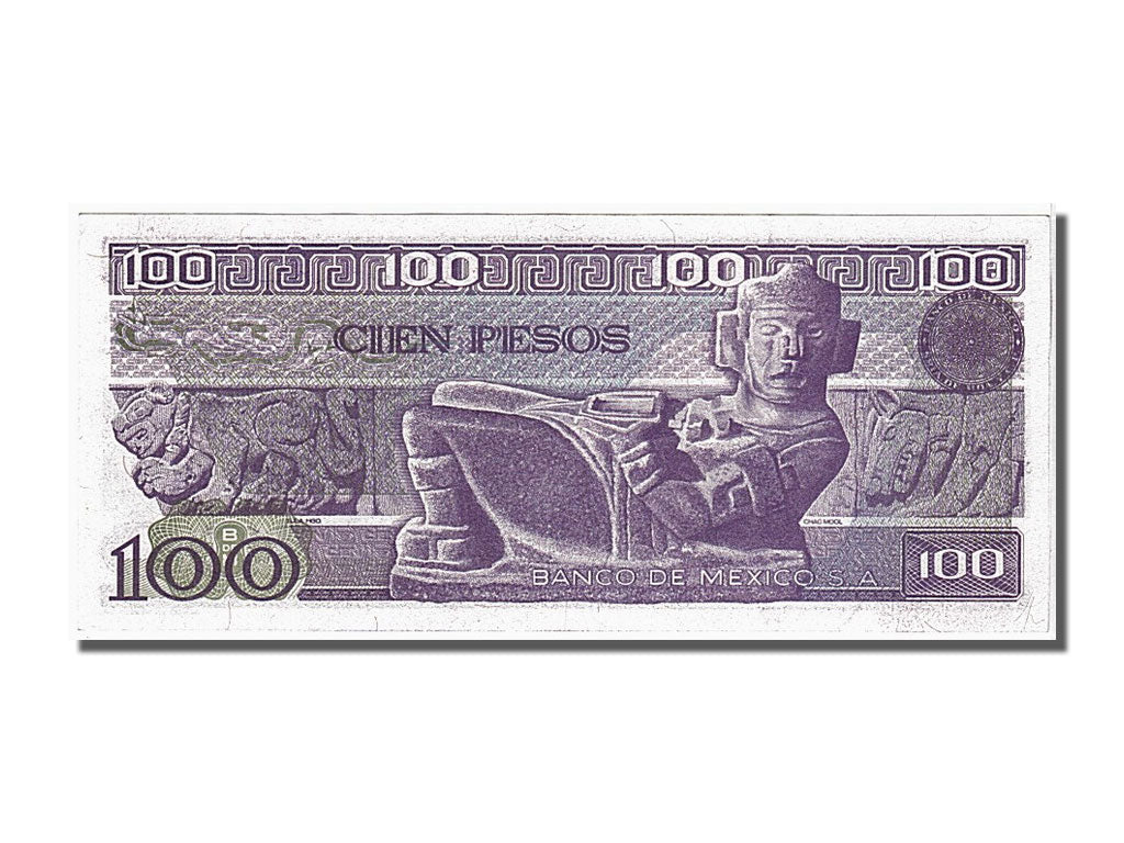Biljet, Mexico, 100 Pesos, 1982, NIEUW