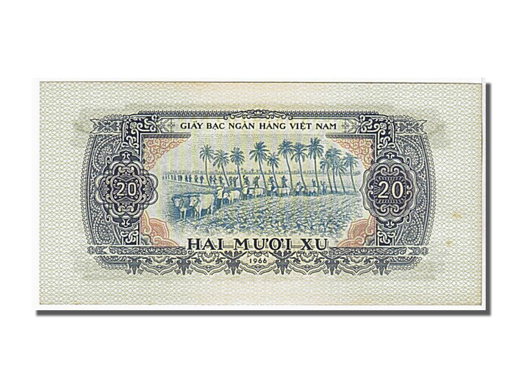 Banknote, South Viet Nam, 20 Xu, 1966, UNC(65-70)