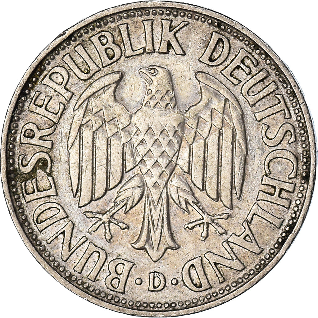 Münze, Bundesrepublik Deutschland, Mark, 1954