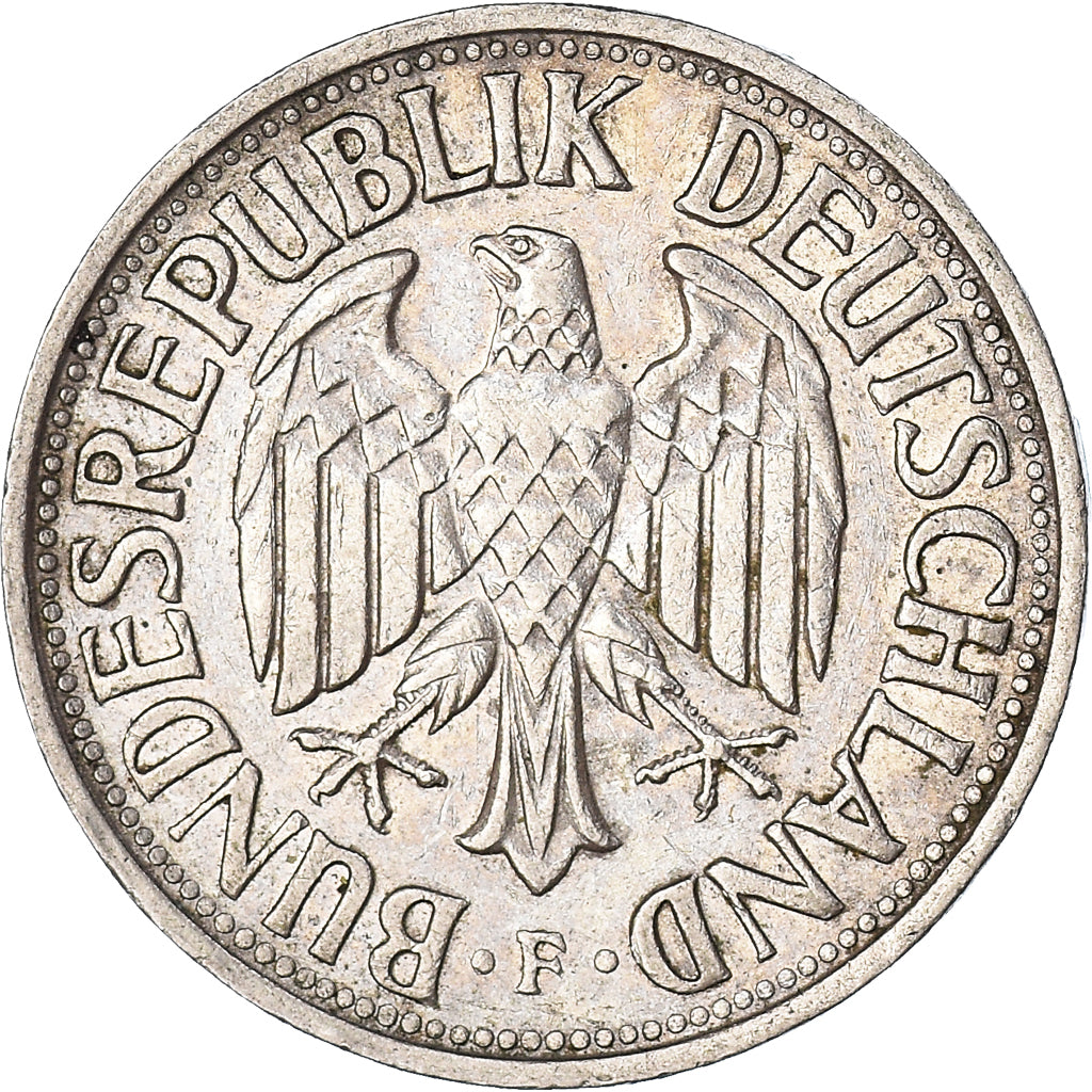 Moeda, ALEMANHA - REPÚBLICA FEDERAL, Mark, 1960