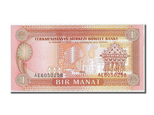Biljet, Turkmenistan, 1 Manat, 1993, NIEUW
