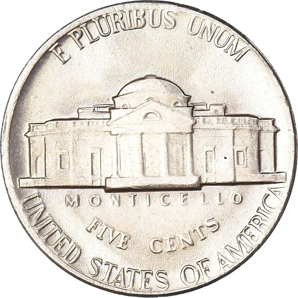 Coin, United States, 5 Cents, 1974