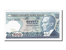 Geldschein, Türkei, 500 Lira, 1970, UNZ