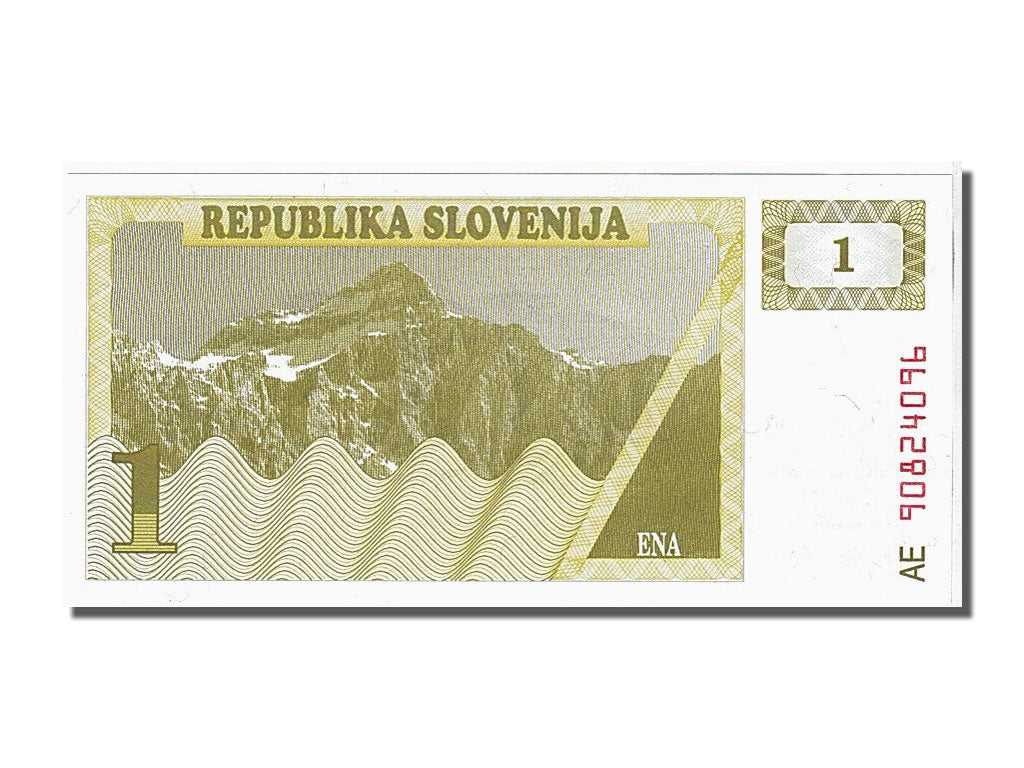 Banconote, Slovenia, 1 (Tolar), 1990, FDS