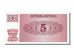 Banknot, Słowenia, 5 (Tolarjev), 1990, UNC(65-70)