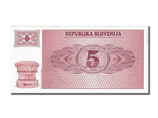 Banconote, Slovenia, 5 (Tolarjev), 1990, FDS