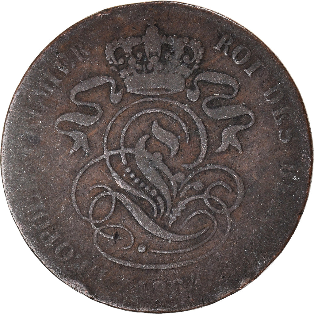 Munten, België, 2 Centimes, 1864