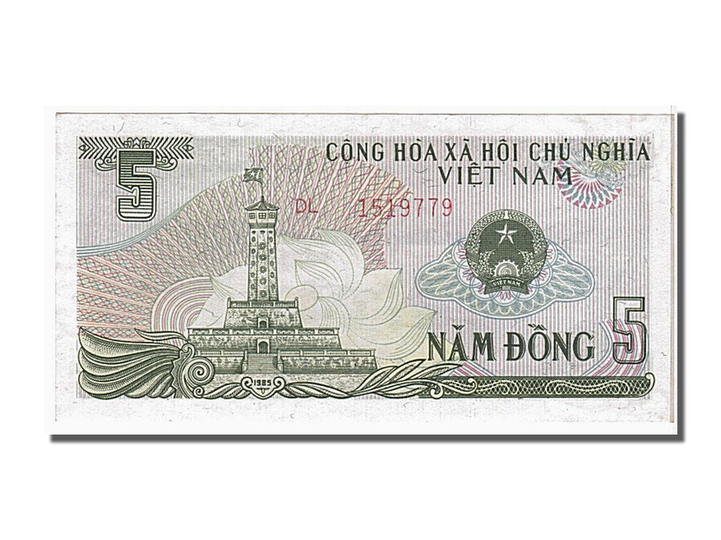 Banknote, Viet Nam, 5 D<ox>ng, 1985, UNC(65-70)