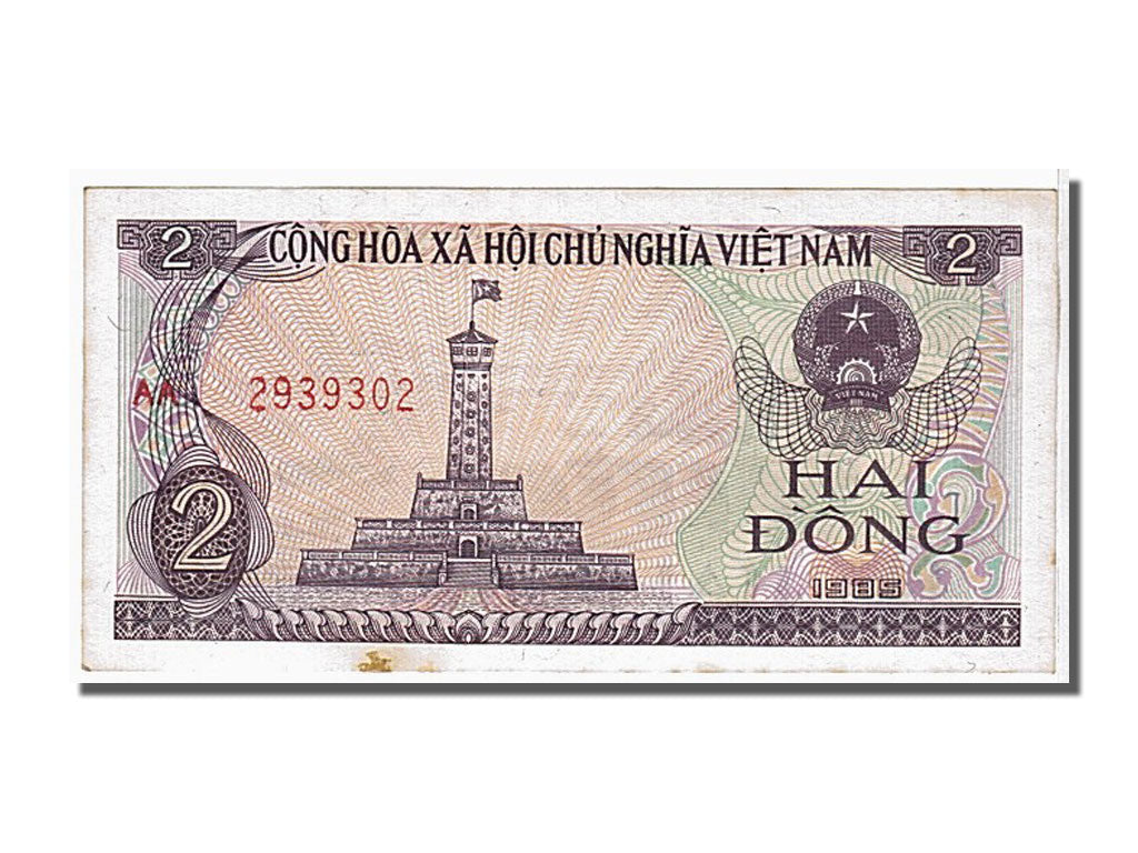 Banknote, Viet Nam, 2 D<ox>ng, 1985, UNC(65-70)
