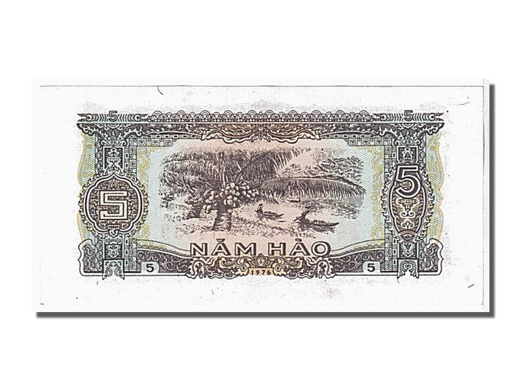 Banknote, Viet Nam, 5 Hao, 1976, UNC(65-70)