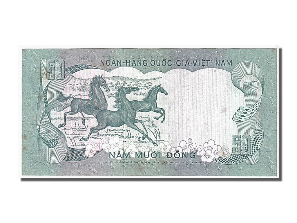 Banknote, South Viet Nam, 50 D<ox>ng, 1972, UNC(65-70)