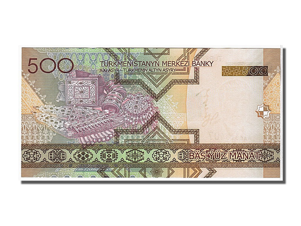 Geldschein, Turkmenistan, 500 Manat, 2005, UNZ