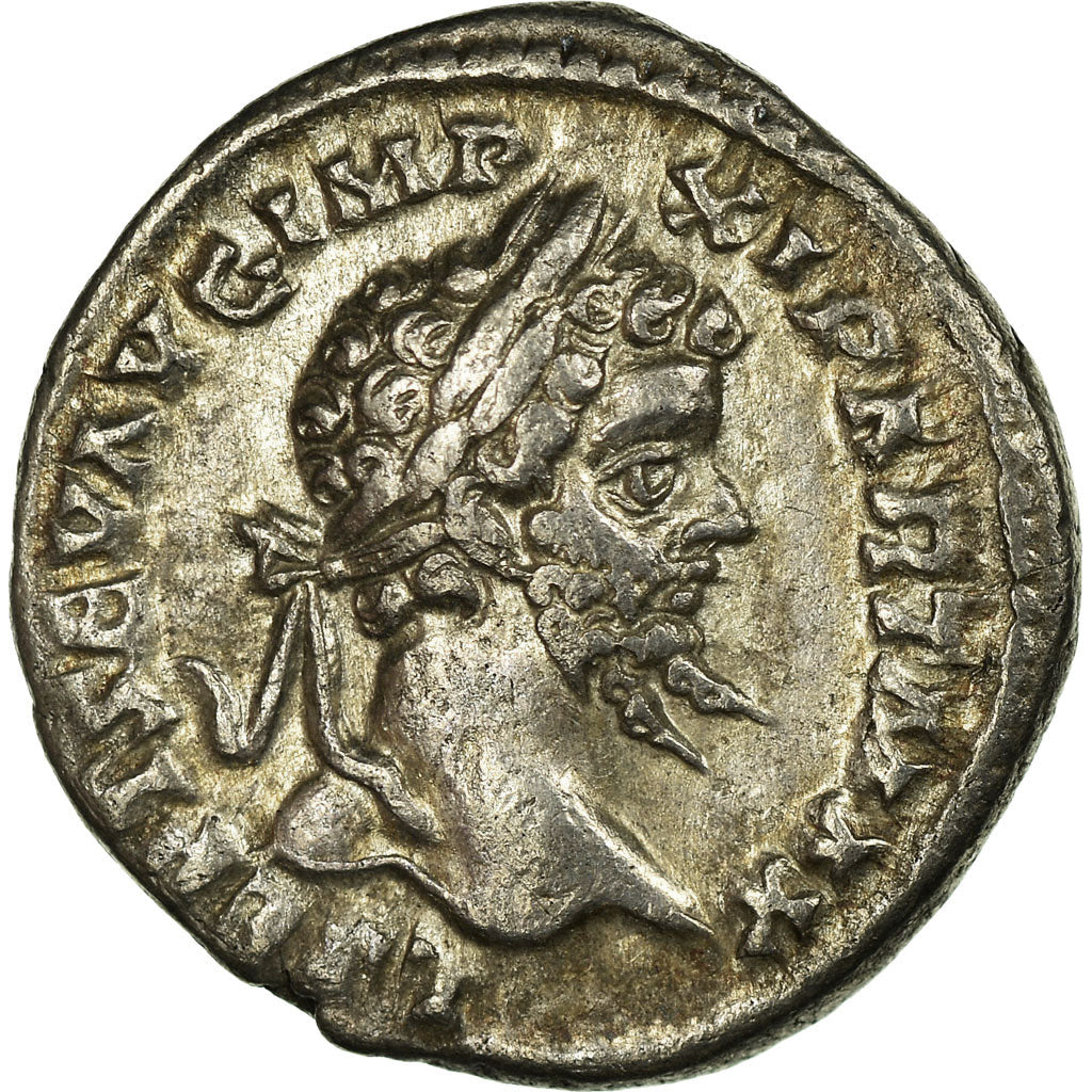 Coin, Septimius Severus, Denarius, EF(40-45), Silver, Cohen:96