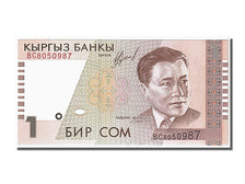 Geldschein, KYRGYZSTAN, 1 Som, 1994, UNZ