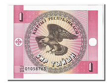 Banknote, KYRGYZSTAN, 1 Tyiyn, 1993, UNC(65-70)